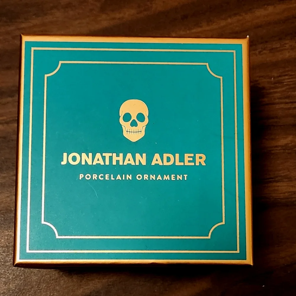 Jonathan Adler Skull Ornament